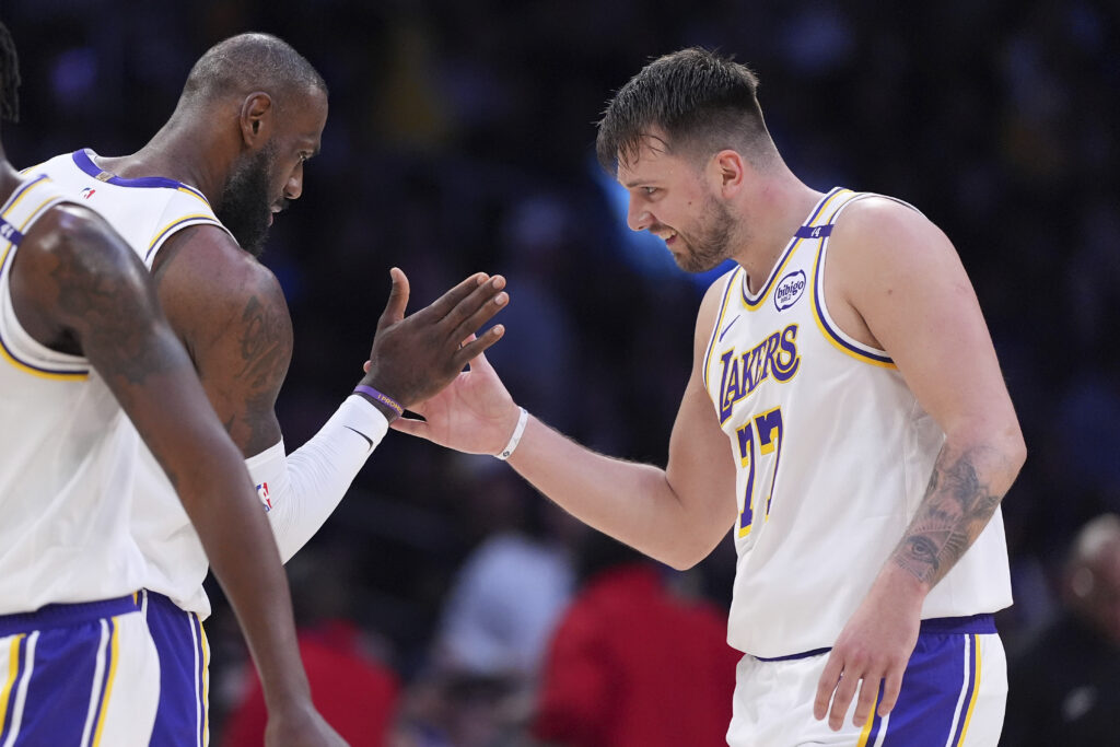 Luka Dončić LeBron James