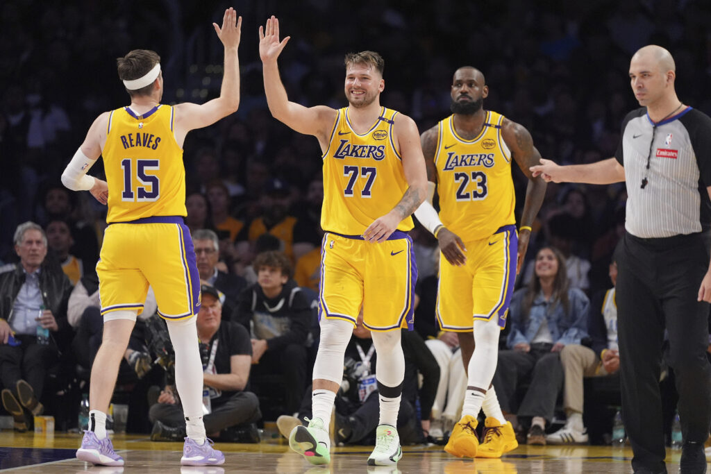 LeBron James Luka Dončić Austin Reaves