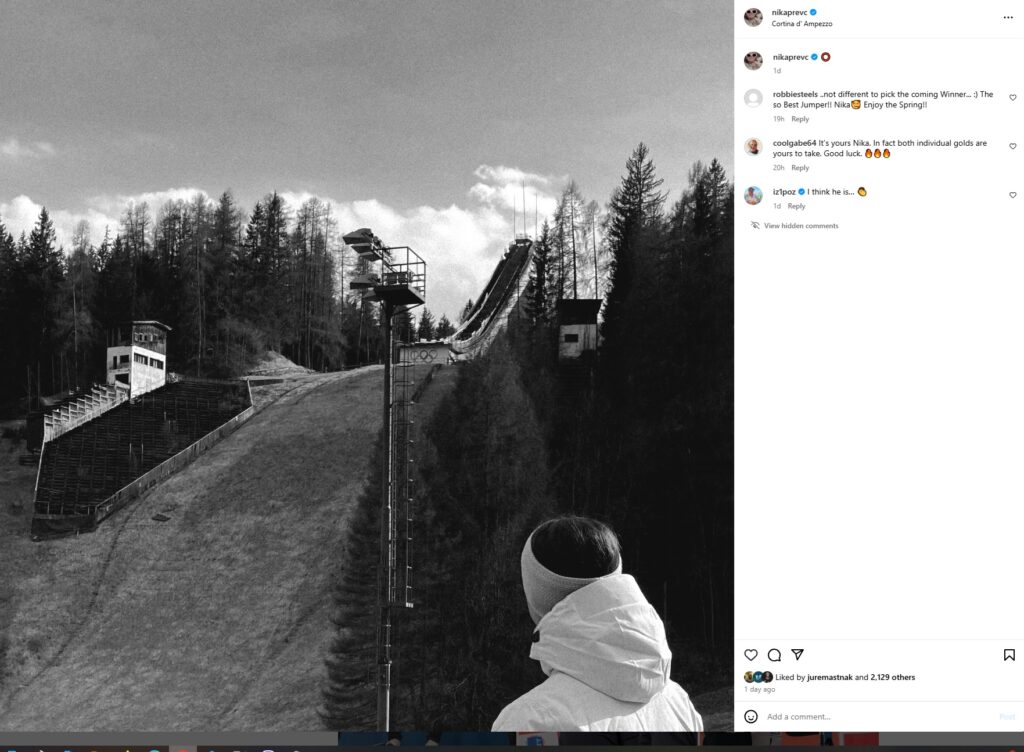 Cortina skakalnica