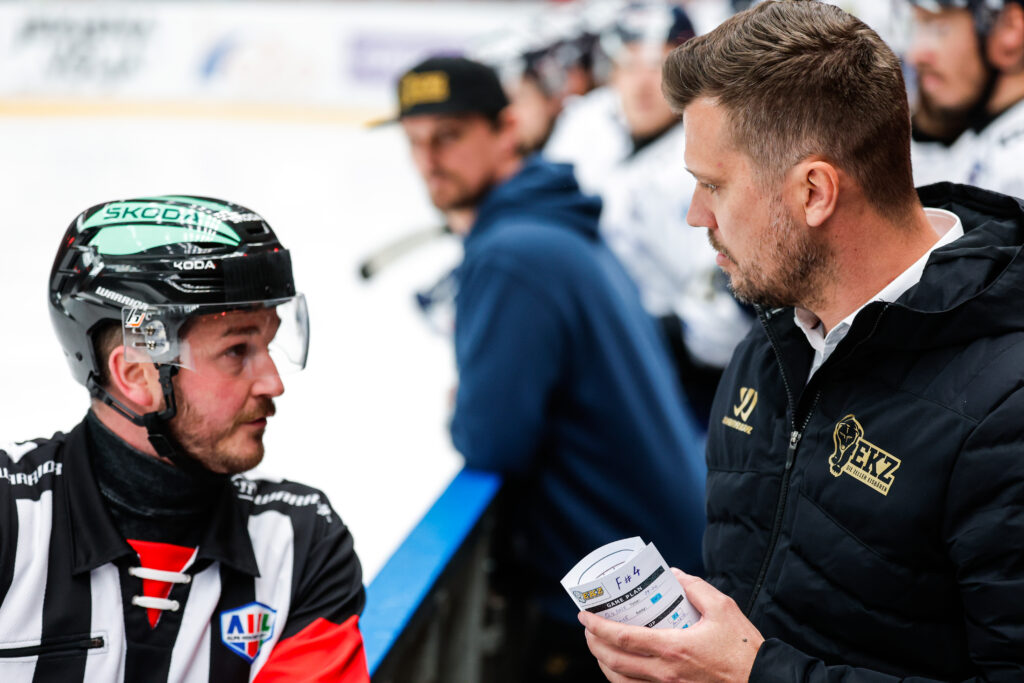 Final of Alps League 2024/2025 ice-hockey match between SIJ Acroni Jesenice and Zeller Eisbaren