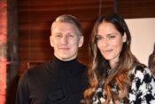 Bastian Schweinsteiger und seine Ehefrau Ana Ivanovic bei der Brax Fashion Party zur Präsentation der internationalen K