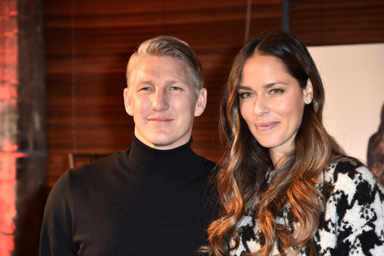 Bastian Schweinsteiger und seine Ehefrau Ana Ivanovic bei der Brax Fashion Party zur Präsentation der internationalen K