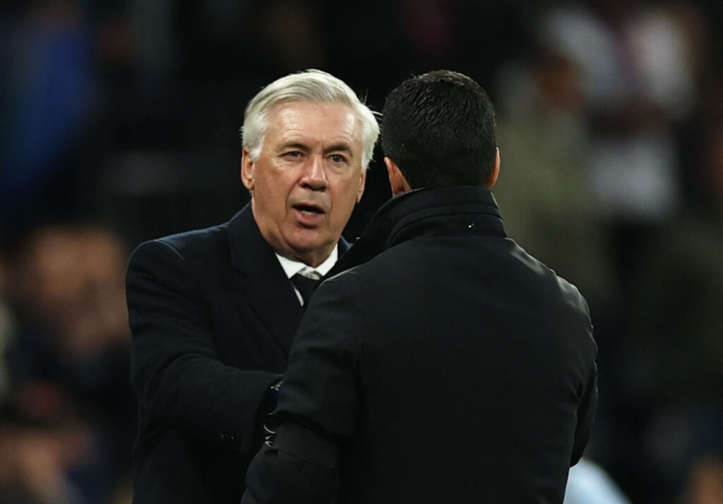 Ancelotti in Arteta