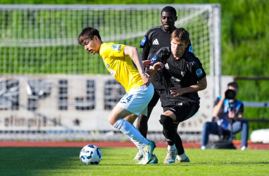 Prva Liga Telemach 2024/25 football match between Bravo Big Bang and Mura in Ljubljana