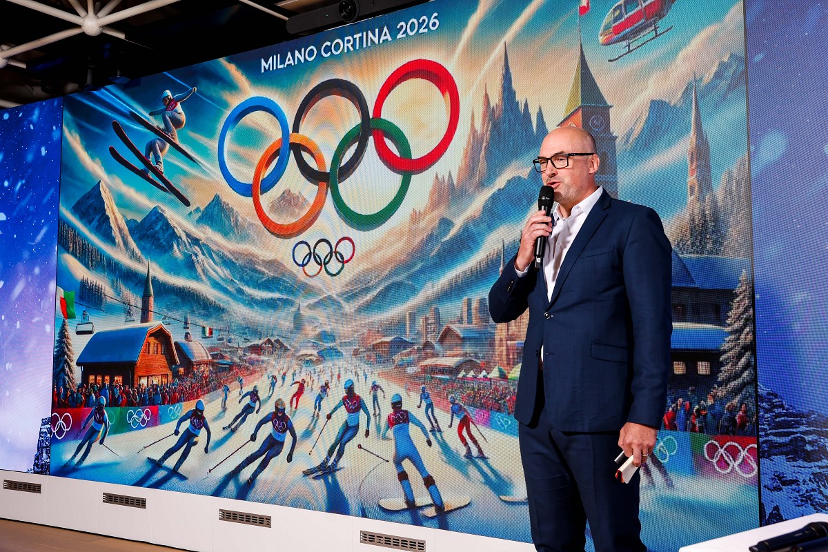 Prvi slovenski olimpijci že trenirali na prizorišču ZOI