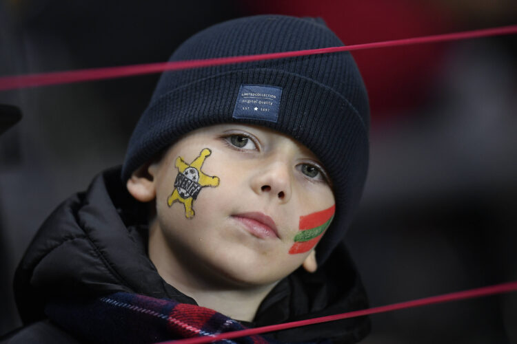 TIRASPOL: FC Sheriff Tiraspol v Inter Milan: Group D - UEFA Champions League TIRASPOL, MOLDOVA - NOVEMBER 03: Fan of She