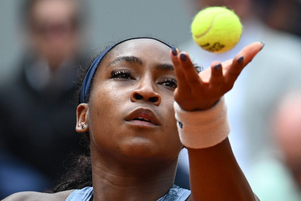 Coco Gauff vs Olivia Gadecki at Roland Garros 2025