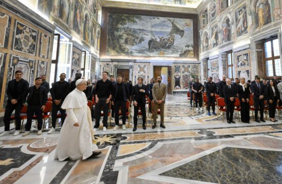 Pope Leo XIV Meets Naples’ Football Club New Champion Of Italy - Vatican