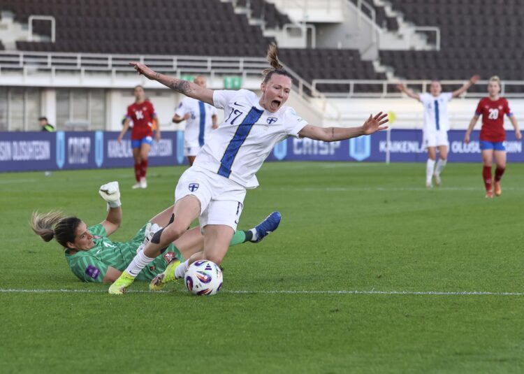 UEFA Women's Nations League - Finland v Serbia -Helsinki Olympic Stadium - 03 Jun 2025