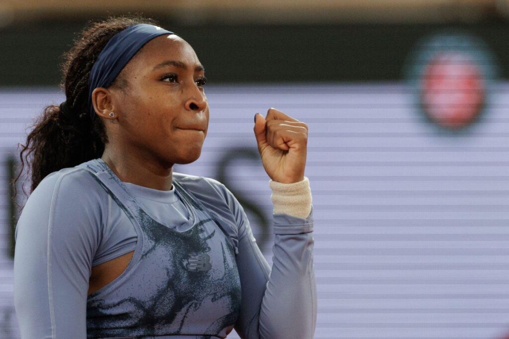 Coco Gauff of United States during the Roland-Garros 2025, French Open, Grand Slam tennis tournament on 4 June 2025 at Roland-Garros stadium in Paris, France - Photo Tnani Badreddine / DPPI