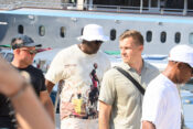 Entertainment Bilder des Tages Croatia, Dubrovnik, 270625. The famous basketball star Michael Jordan visi