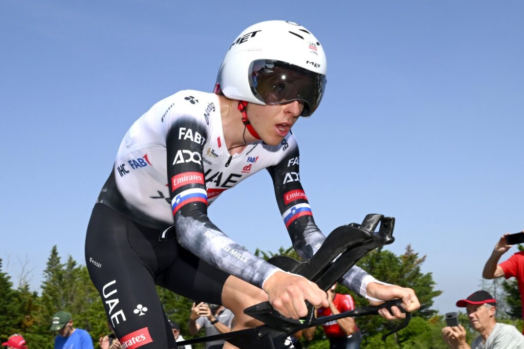 Tadej Pogačar kronometer