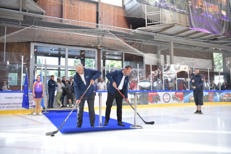 Bled, prenovljena ledena dvorana