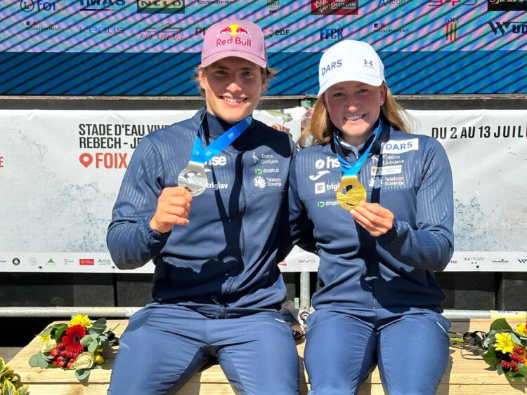 Žiga Lin in Eva Alina Hočevar