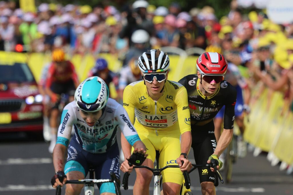 Martinez Pogačar Vingegaard