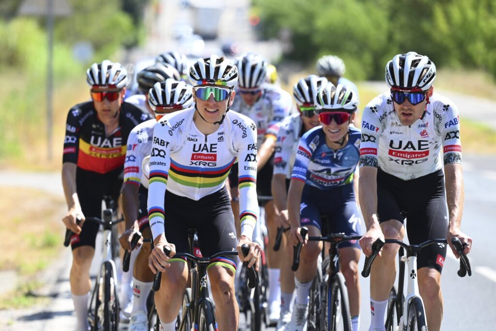 Tadej Pogačar Urška Žigart