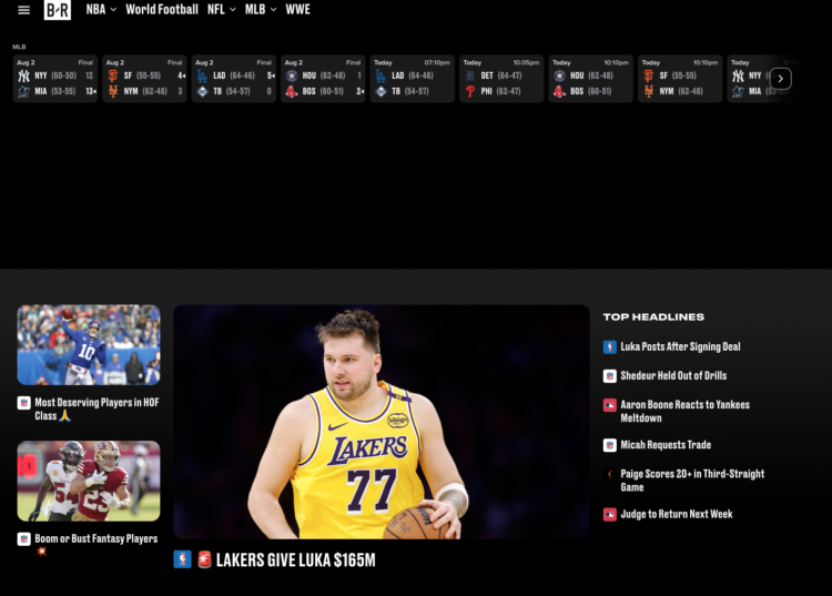Luka Dončić, Bleacher Report