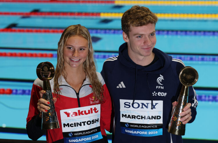 Summer McIntosh, Leon Marchand