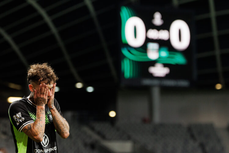 UEFA Conference League, third qualifying round match between NK Olimpija Ljubljana vs KF Egnatia, Ljubljana, Slovenia