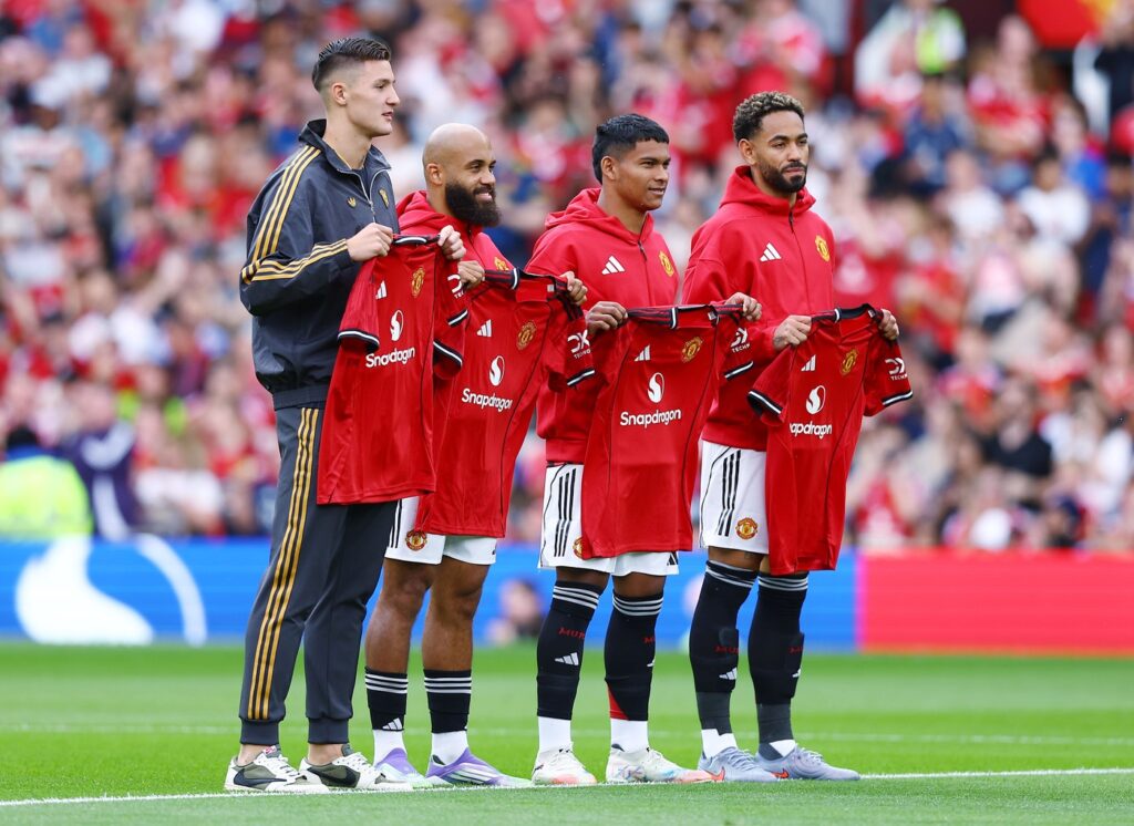 Manchester United v Fiorentina, Pre Season Friendly, Football, Old Trafford, Manchester, UK - 09 Aug 2025