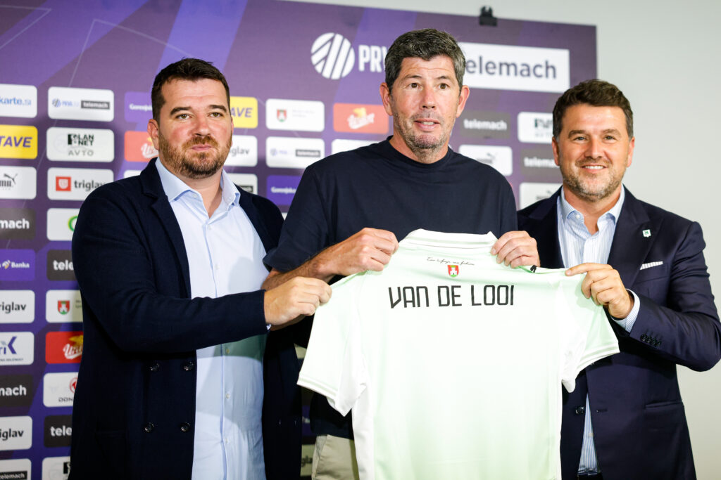 Erwin Van de Looi, newly appointed head coach of NK Olimpija