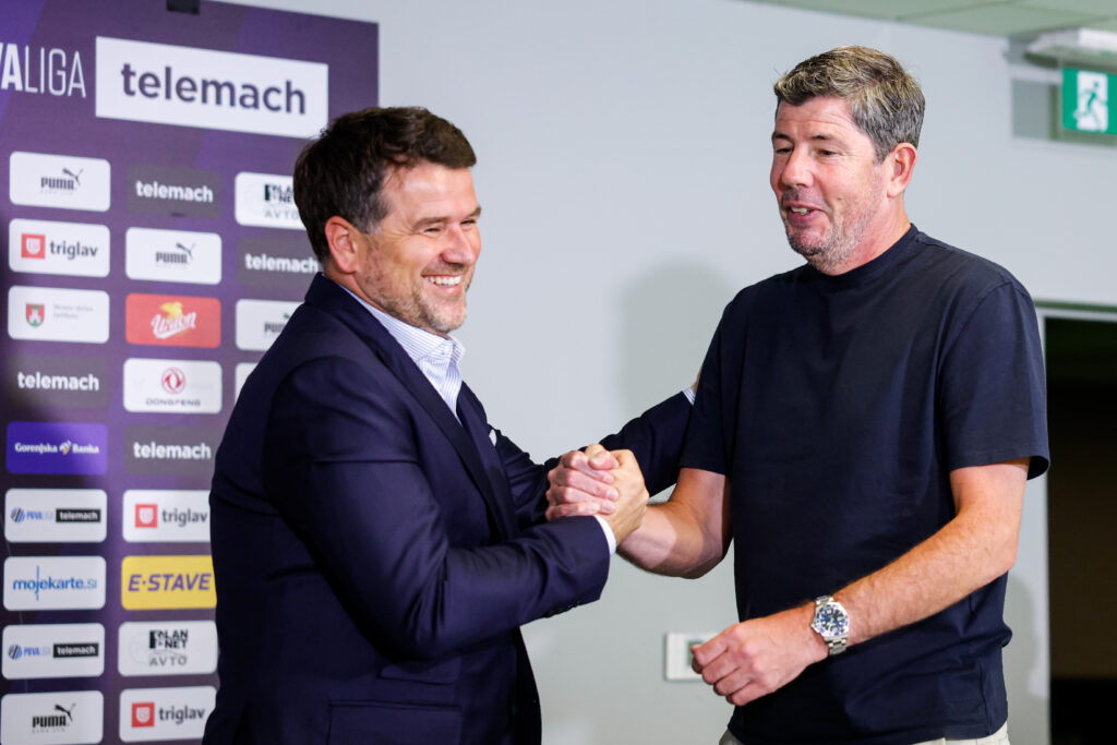 Erwin Van de Looi, newly appointed head coach of NK Olimpija