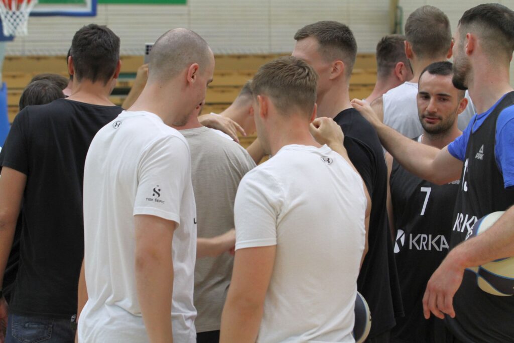 Prvi trening KK Krka 04