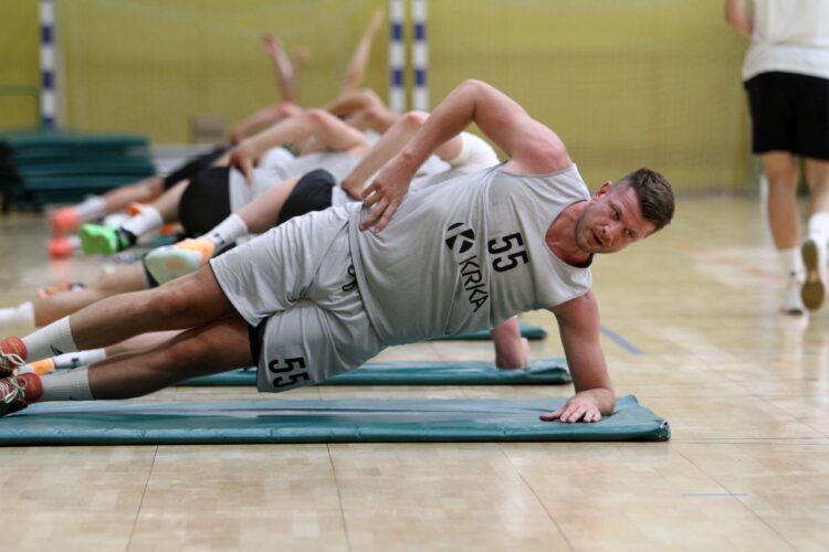 Prvi trening KK Krka
