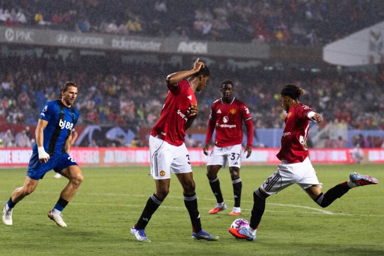 Soccer 2025: Manchester United 4:1 AFC Bournemouth, Chicago, Illinois, USA - 30 Jul 2025