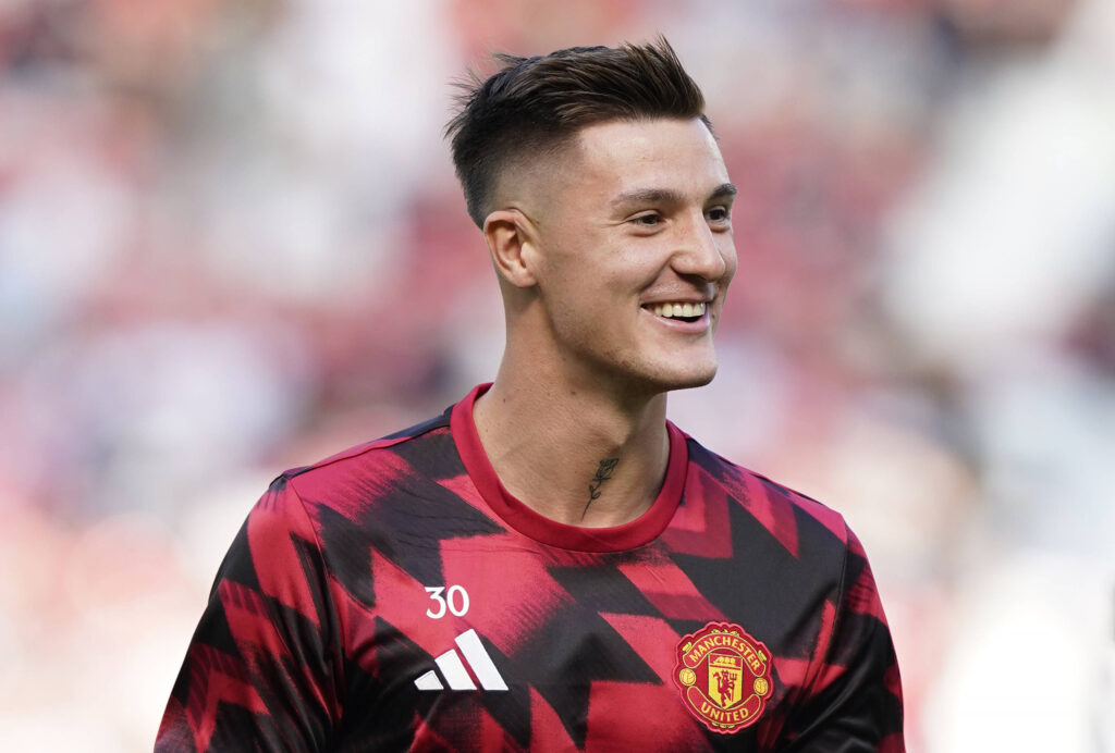 Manchester United - Arsenal, Benjamin Šeško