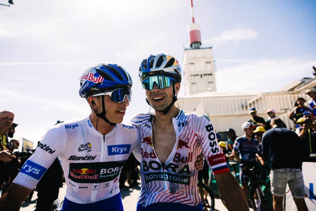 Florian Lipowitz, Primož Roglič