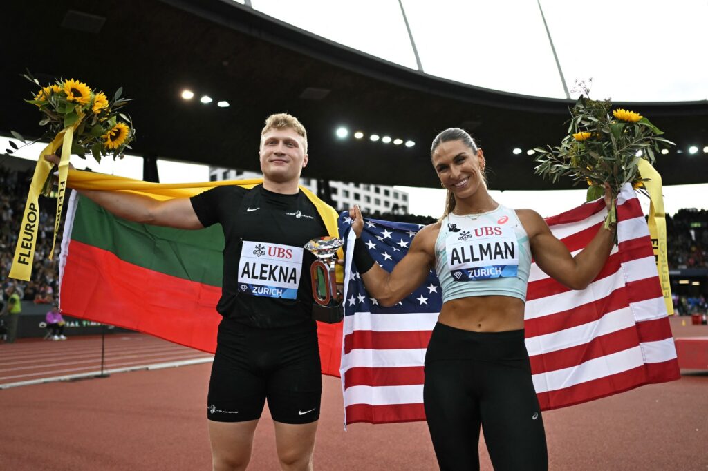 Mykolas Alekna, Valarie Allman