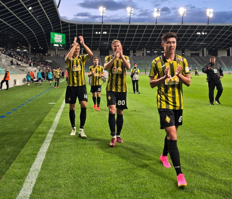UEFA Champions League - Olimpija v Kairat Almaty - Stadium Stozice, Ljubljana, Slovenia, July 8th 2025:, Ljubljana, Slovenia - 08 Jul 2025