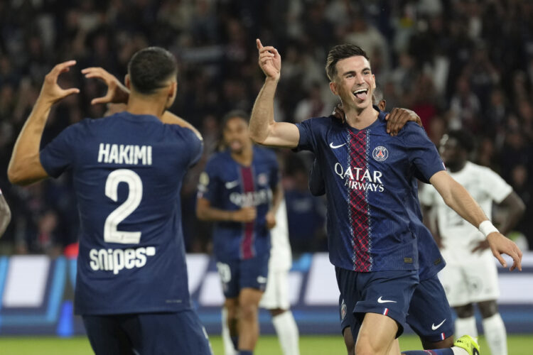 Fabian Ruiz Achraf Hakimi PSG