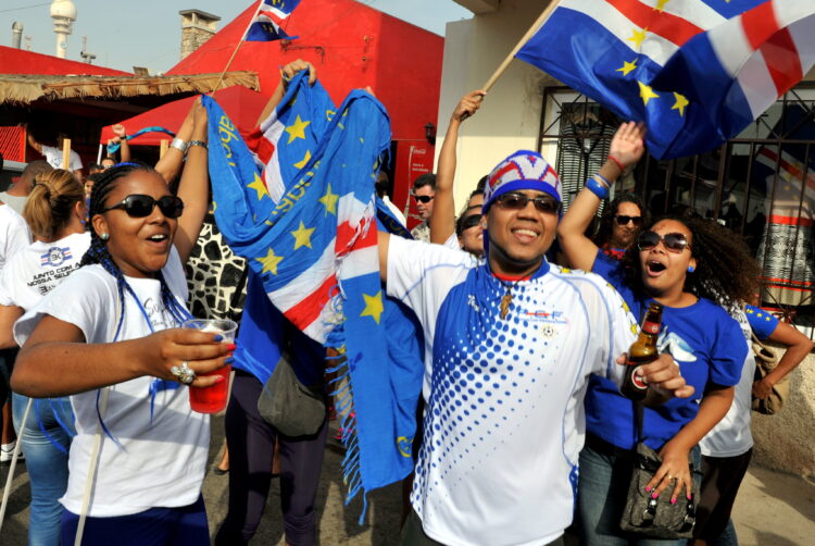 Enthusiasm for football Kape Verde