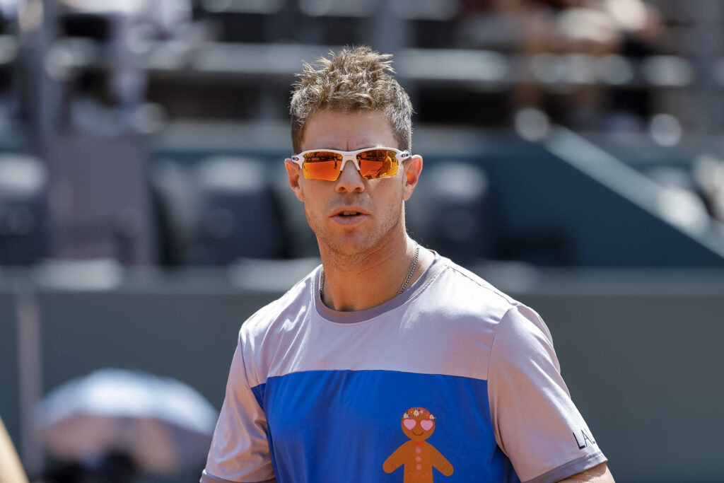 Schweiz, Tennis, Gonet Geneva Open (ATP 250), Final Doppel,2025, Ariel Behar (URU) / Joran Vliegen (BEL) vs. Sadio Doumbia (FRA) / Fabien Reboul (FRA), 24.05.2025