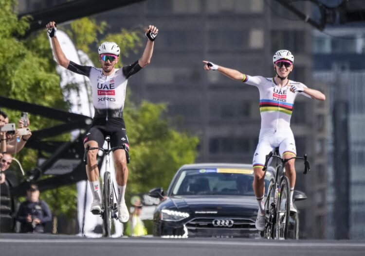 Brandon McNulty, Tadej Pogačar