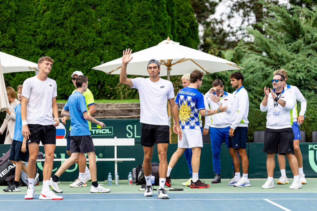 Davis Cup World Group II, First Round: Slovenia vs Uruguay