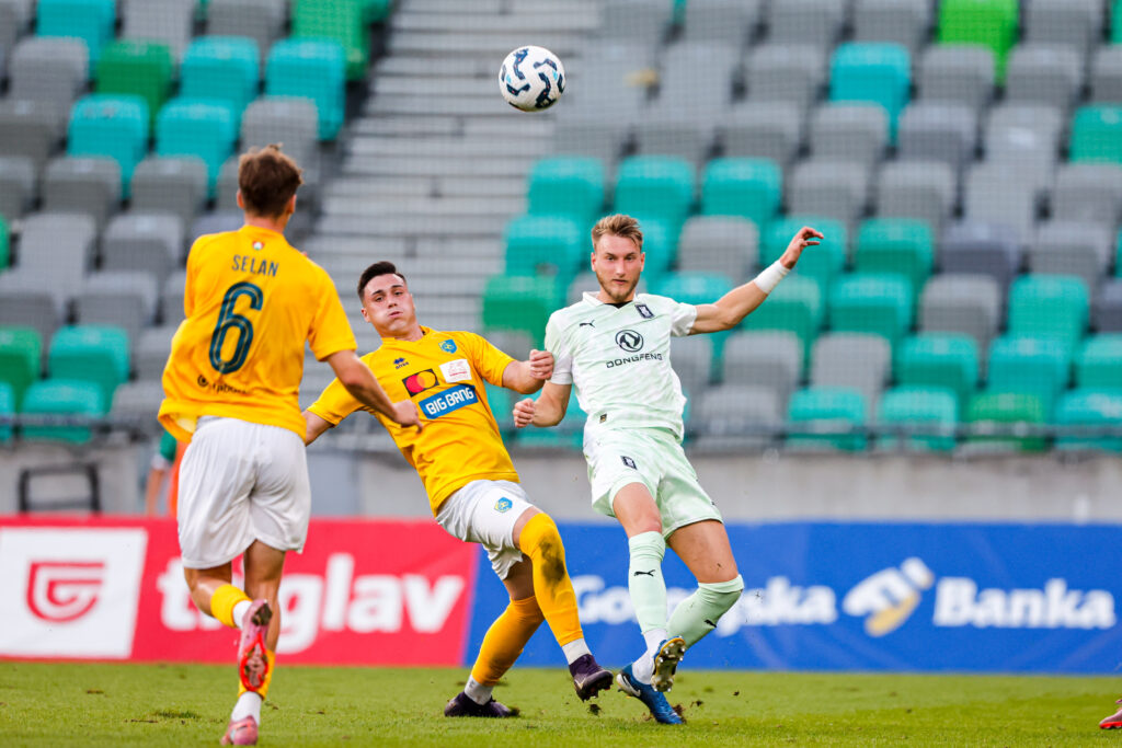 Prva liga Telemach 2025/2026 football match between Olimpija and Bravo in SRC Stozice, Ljubljana