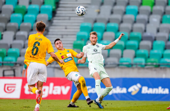 Prva liga Telemach 2025/2026 football match between Olimpija and Bravo in SRC Stozice, Ljubljana