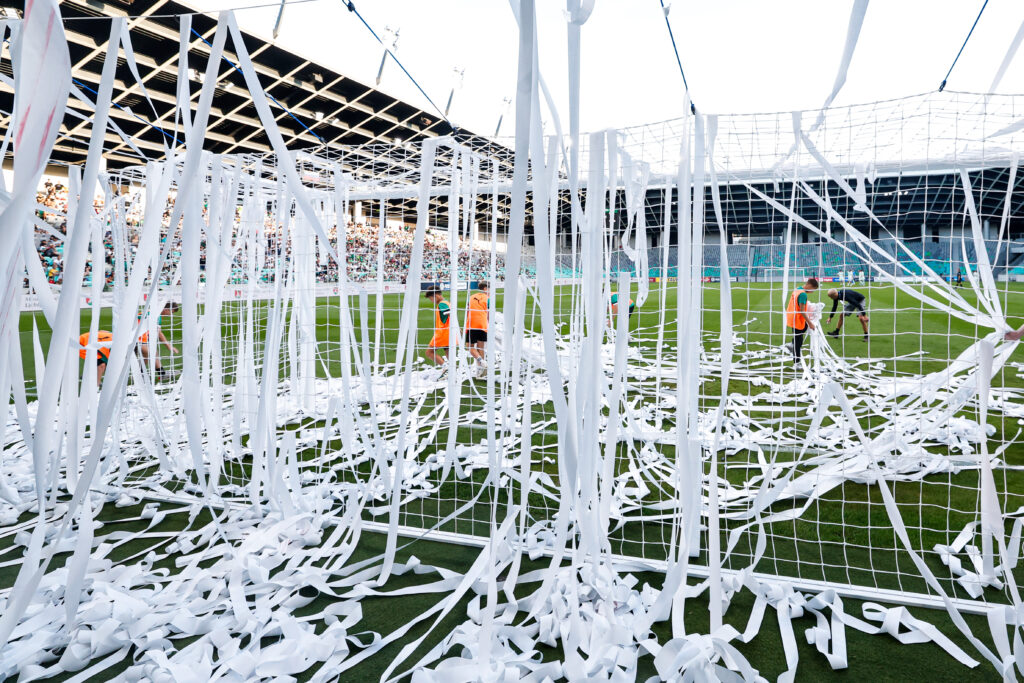 Prva liga Telemach 2025/2026 football match between Olimpija and Bravo in SRC Stozice, Ljubljana