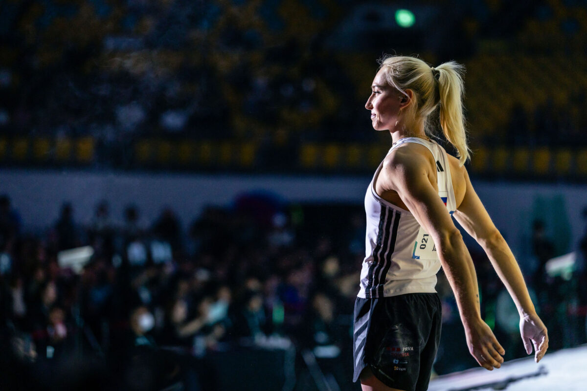 Janja Garnbret bo predala palico