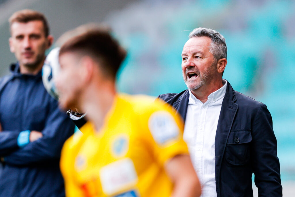 Prva liga Telemach 2025/2026 football match between Bravo Big Bang and Koper in Ljubljana