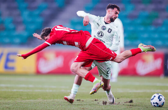 Prva liga Telemach 2025/2026 football match between Olimpija and Aluminij