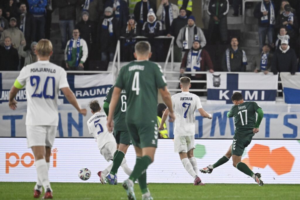 Football - 2026 FIFA World Cup qualifications - Finland vs Lithuania