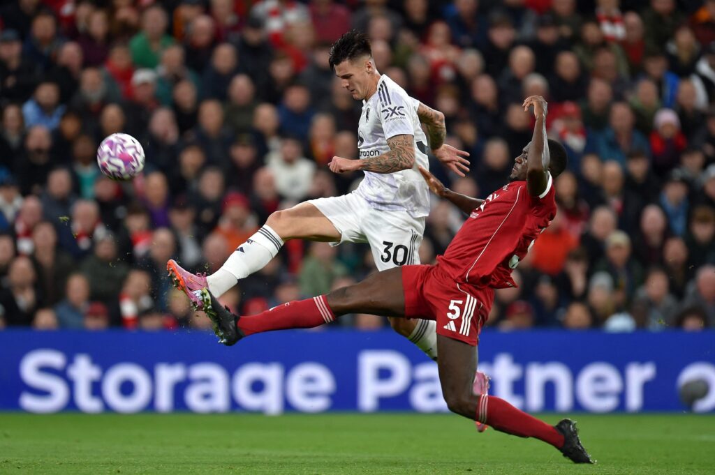 Sesko proti Liverpoolu