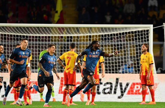 Nova zmaga Napolija, AC Milan znova le do točke