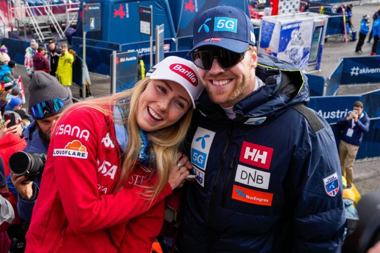 Mikaela Shiffrin Aleksander Aamodt Kilde