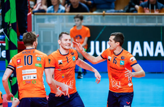 ACH Volley zanesljivo v drugi krog kvalifikacij lige prvakov