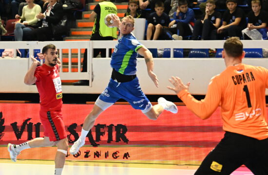 Slovenski rokometaši v zadnjih sekundah do zmage proti Srbiji